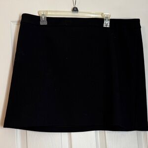 Express Elegant Black A-Line Skirt